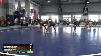 174 lbs Prelim - Tanner Beach, Albion College vs James Bettcher, Manchester University