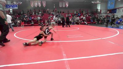 49 lbs Quarterfinal - Kellyn Baker, Jay Wrestling Club vs Kayd Stephens, Grove Takedown Club