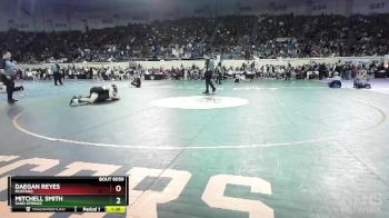 6A-150 lbs Quarterfinal - Daegan Reyes, Mustang vs Mitchell Smith, Sand Springs