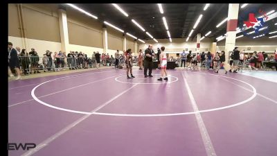 86 lbs Quarterfinal - Ezekiel Bennett, NB Elite Wrestling Club vs Marrea McKay, Powerhouse Wrestling