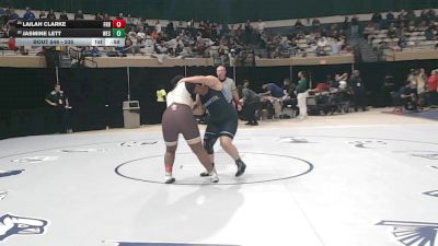 235 lbs Cons. Round 2 - Lailah Clarke, Frederick Douglass-PG vs Jasmine Lett, Westminster