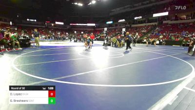 140 lbs Round Of 32 - Daniela Lopez, Sylmar vs Giana Breshears, Central Valley