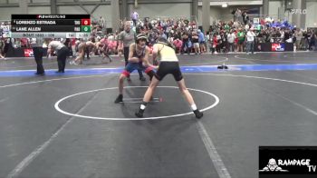 106 lbs Champ. Round 1 - Lane Allen, Paola vs Lorenzo Estrada, Thunderbird