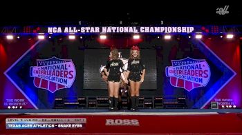 Texas Aces Athletics - Snake Eyes [2026 L3 Junior - D2 - Small - A Day 1] 2026 NCA All-Star National Championship