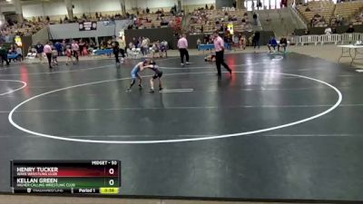 50 lbs Quarterfinal - Kellan Green, Higher Calling Wrestling Club vs Henry Tucker, Wave Wrestling Club