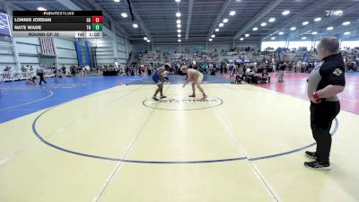 182 lbs Round Of 32 - Lonnis Jordan, GA vs Nate Wade, TN