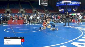 132 lbs Cons 8 #2 - Thomas Nichols, Connecticut vs Michael Kilic, Georgia