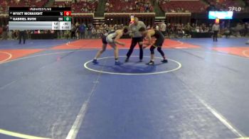 151 lbs Cons. Round 2 - Wyatt McNaught, Team Champs vs Gabriel Ruth, East Helena Outlaws