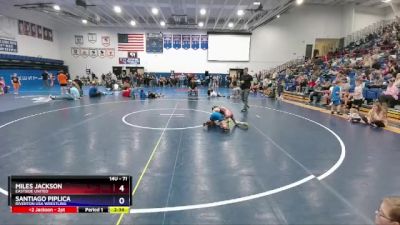 71 lbs Round 1 - Miles Jackson, Eastside United vs Santiago Piplica, Riverton USA Wrestling