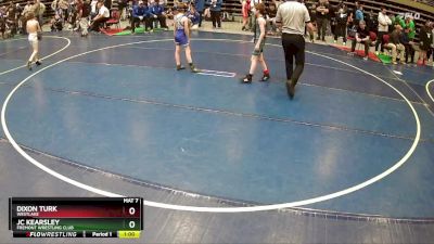 70 lbs Cons. Round 4 - Dixon Turk, WESTLAKE vs Jc Kearsley, Fremont Wrestling Club