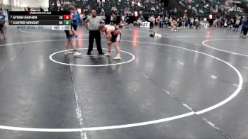 215 lbs 1st Place Match - Ayden Dather, SBL Warriors vs Carter Wright, Woodbury Central