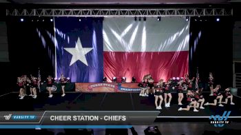 Cheer Station - Chiefs [2022 L4 Junior Day 2] 2022 American Cheer Power Galveston Showdown DI/DII
