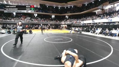 6A 157 lbs 5th Place Match - Luis Garcia, Clute Brazoswood vs Ali Dodangeh, Plano West