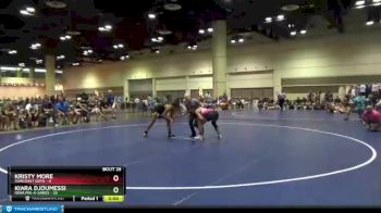 138 lbs Round 6 (10 Team) - Kiara Djoumessi, Iowa Pin-A-Sarus vs Kristy More, Suncoast Gems