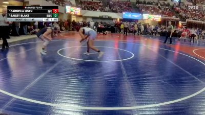 145 lbs Quarterfinal - Carmelia Horn, Remnant Wrestling Club vs Bailey Blake, Dillon Wrestling Club