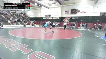 145 lbs 1st Place Match - Leah Lespinosa, Adelanto vs Angelina Garcia, Sultana