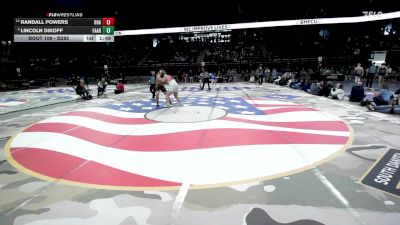 Champ. Round 1 - Lincoln Dikoff, Faulkton Area vs Randall Powers, Bon Homme/Avon