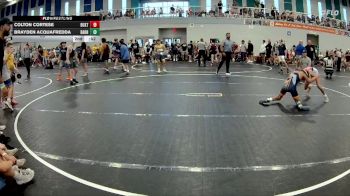 92 lbs Quarterfinals (8 Team) - Dominick Baldino, Buxton vs Christopher Otto, Team Barracuda