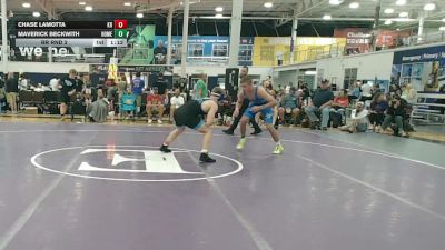 162 lbs Rr Rnd 2 - Chase Lamotta, Kraken Red - HSC vs Maverick Beckwith, Homegrown - HSC