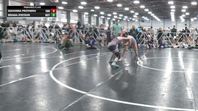 104 lbs Round 4 (2:15pm Saturday) - Briana Stetson, Misfits vs Giavonna Prothero, Iowa