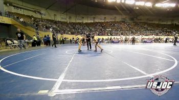 110 lbs Quarterfinal - Ethan Staggs, Marlow Outlaws vs Liam Boylan, Norman Grappling Club