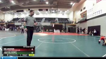 119 lbs 1st Place Match - Bo Jackson, Indian Creek Wrestling Club vs Ashton Goney, Cowan Wrestling Club