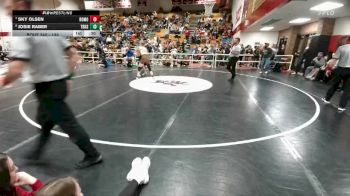 135 lbs Cons. Round 2 - Sky Olsen, Rocky Mountain vs Josie Raber, Thunder Basin
