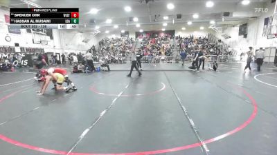 138 lbs Cons. Round 2 - Hassan Al Musawi, Loara vs Spencer Ohr, Westminster