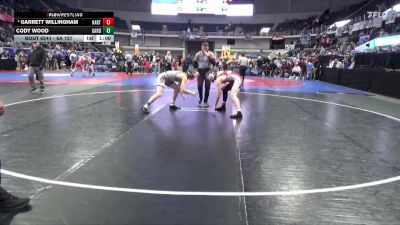 6A 157 lbs Cons. Semi - Garrett Willingham, Hartselle vs Cody Wood, Gardendale Hs