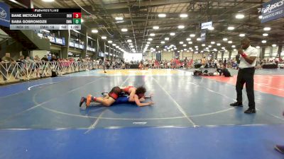 152 lbs Rr Rnd 1 - Bane Metcalfe, Indiana Outlaws Gray vs Saba Gobronidze, Diesel Wrestling Academy