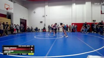 215 lbs Cons. Round 2 - Jake Beare, Unafiliated vs Pedro Orozco, Greenwood