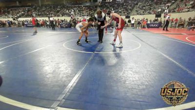 88 lbs Round Of 32 - Treyten Embrey, Tech Fall Elite vs Tyson Chuculate, Coweta Tiger Wrestling