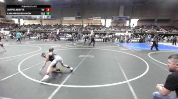 66 lbs Quarterfinal - Jayvis Abeyta, Top Rank Hammers vs Landon Gustafson, Colorado Outlaws