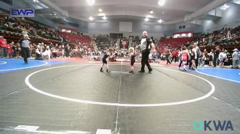 45 lbs Quarterfinal - Danger Welch, Independent vs Dallas McClain, Berryhill Wrestling Club