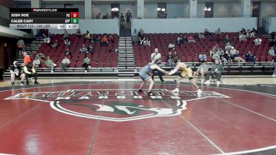 165 lbs Round Of 16 - Josh Roe, Presbyterian vs Caleb Cady, Appalachian State