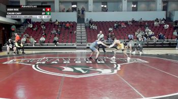 165 lbs Round Of 16 - Josh Roe, Presbyterian vs Caleb Cady, Appalachian State