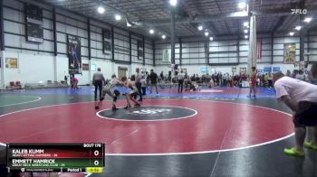 125 lbs Cons. Round 2 - Kaleb Kumm, Heavy Hitting Hammers vs Emmett Hamrick, Great Neck Wrestling Club