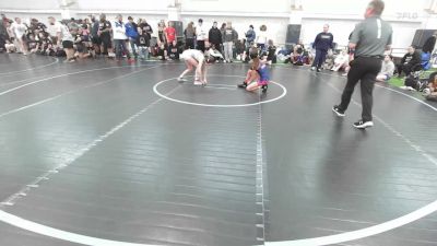 84 lbs Round Robin 1 - Breslyn Simmons, Hammers - G vs Carmen Monroe, Metro All-Stars - G