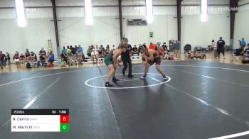 200 lbs Consolation - Mark Marin III, Dethrone vs Noah Cairns, Ohana