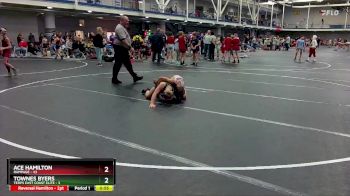 84 lbs Round 5 (8 Team) - Ace Hamilton, Rampage vs Townes Byers, Terps East Coast Elite