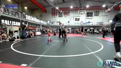 49 lbs Rr Rnd 1 - Finn Morse, Sallisaw Takedown Club vs Remington Peters, Roland Youth League Wrestling