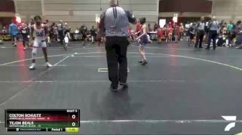 96 lbs Semis & 1st Wrestleback (8 Team) - Colton Schultz, American Gladiators-Havoc vs Tejon Beals, Untouchables Black
