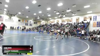 157 lbs Cons. Round 4 - Vincent Marquez, Sante Fe vs Jose Rios, Sante Fe