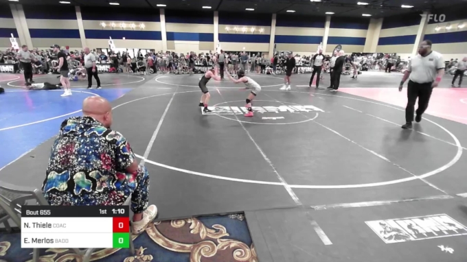85 lbs Final - Nixen Thiele, Coachella Valley WC vs Emery Merlos ...