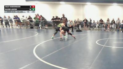 120 lbs Round Of 64 - Cale Vandermark, IA vs Oliver Lester, OH