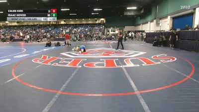 126 lbs Round Of 64 - Caleb Kirk, LA vs Isaac Novod, MA