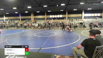 150 lbs Semifinal - Vaughn Strobel, Stampede WC vs Logan Struthers, Clovis