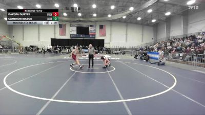 145 lbs Round 2 (3 Team) - Cameron Mason, Sherburne-Earlville Sr HS vs Dakota Duryea, Port Jervis Sr HS