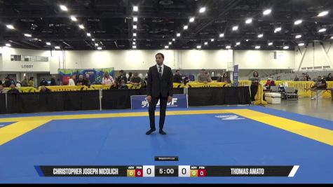 Thomas Amato vs Christopher Joseph Nicolich 2025 World IBJJF Jiu-Jitsu No-Gi Championship