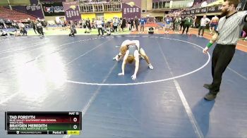 175 lbs Cons. Round 3 - Brayden Meredith, Sabetha Kids Wrestling Club vs Tad Forsyth, Blue Valley Southwest High School Wrestling
